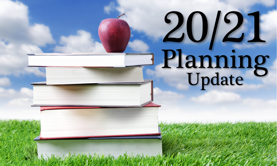 Planning update: 9.4.2020