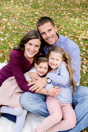 Photo of Christina Sieminski with her family