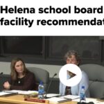 Thumbnail image of KTVH webpage with story on Board of Trustees hearing facility and budget recommendations.